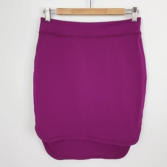 Lululemon Women's Regal Plum City Skirt Luon Stretch 6 - Picture 6 of 13
